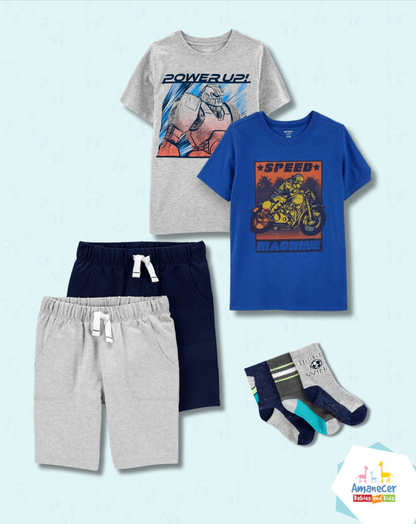 Set Completo 7 Piezas Talla 7