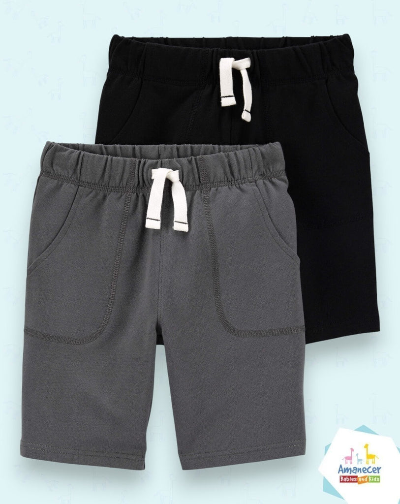 Set Shorts x 2 Uds Kids Básicoss