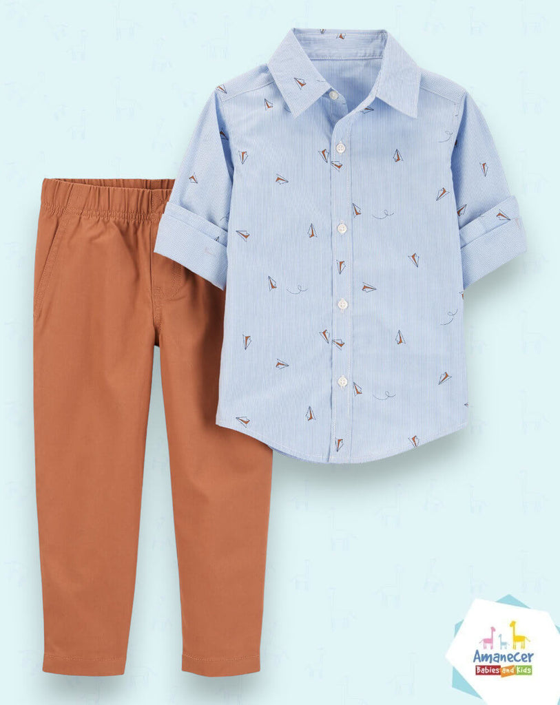 Set 2 piezas Camisita y Pantalón