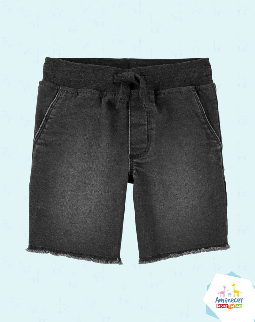 Short Mezclilla Negro