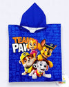 Paño Tipo Poncho Paw Patrol