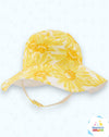 Sombrero Playa Reversible Amarillo