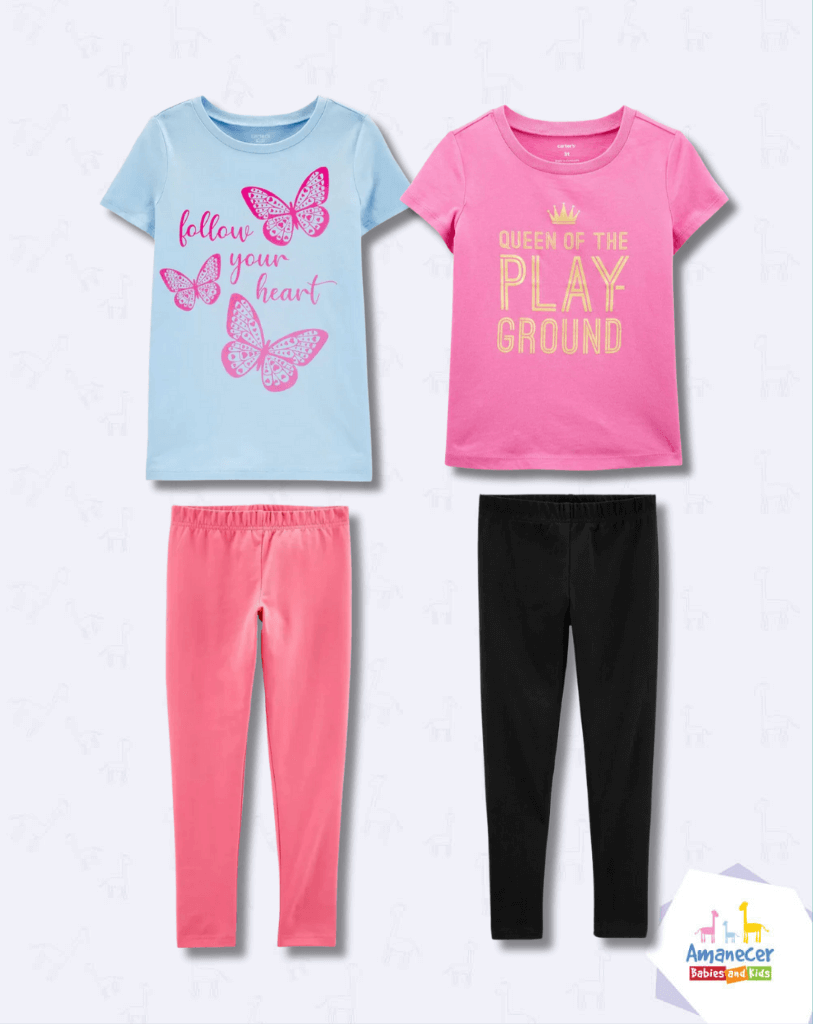 Set Completo 4 Piezas Talla 7