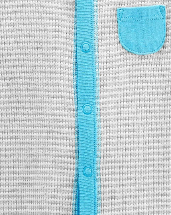 Pijamas Entera Celeste Broches