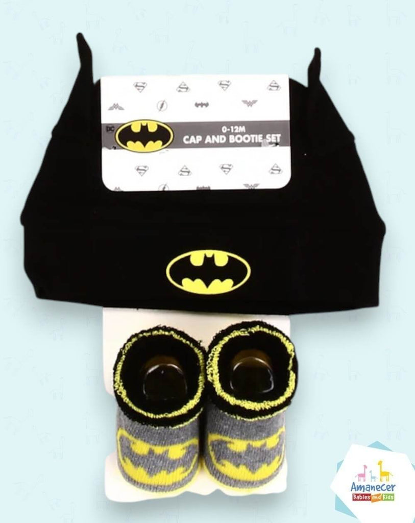 Gorrito y Medias Batman