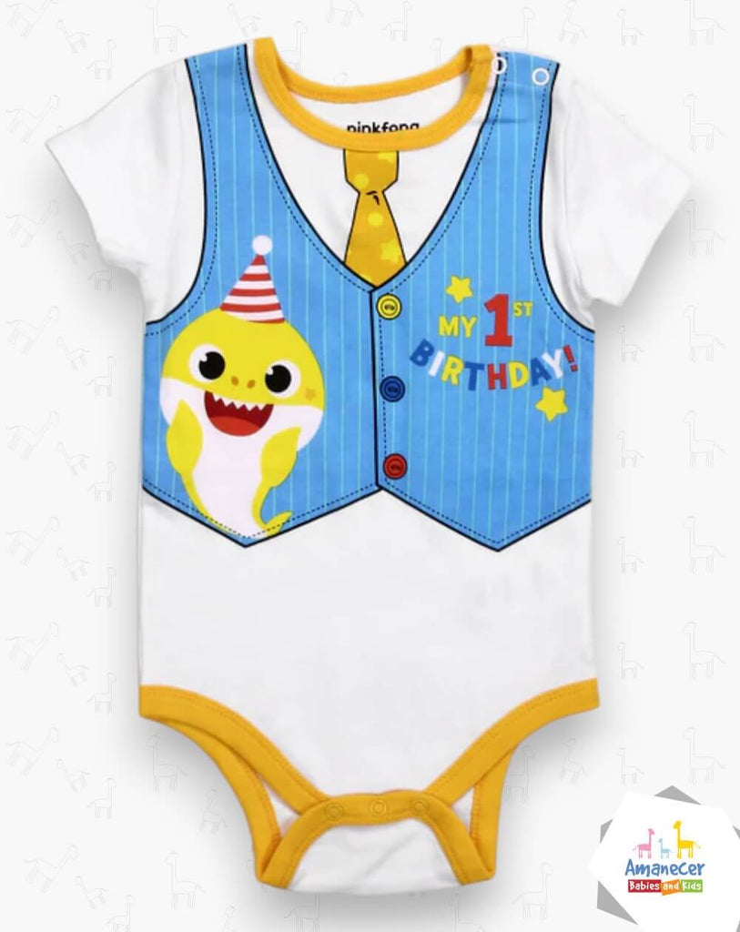 Mameluco Cumpleaños Baby Shark