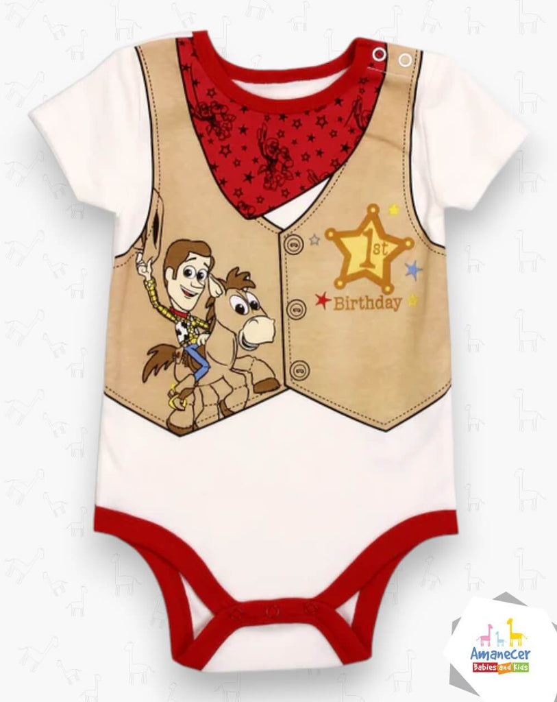 Mameluco Feliz Cumpleaños Woody