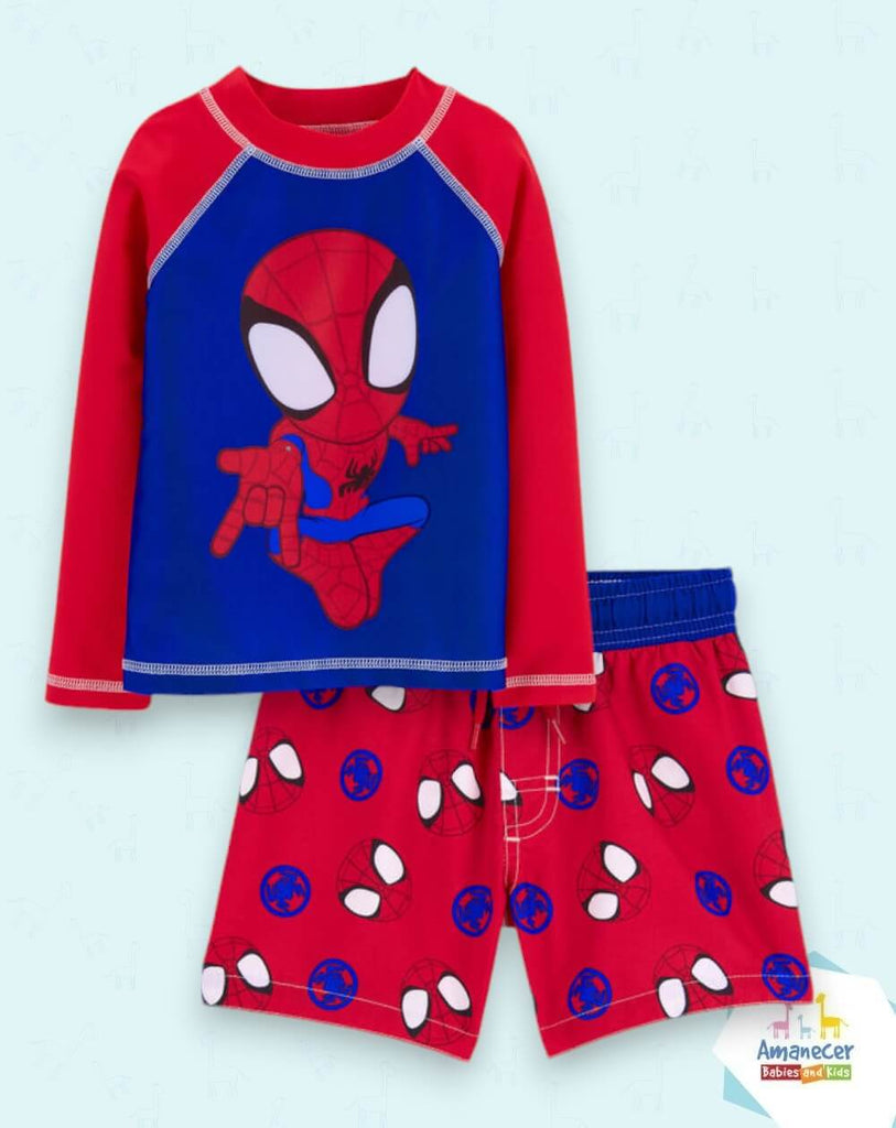 Traje de Baño Spiderman