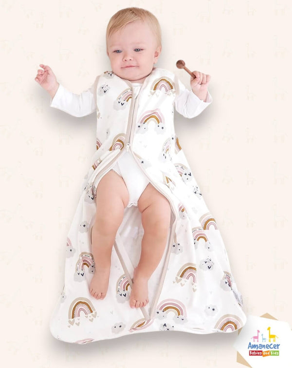 Saco de Dormir Arcoiris Blanco