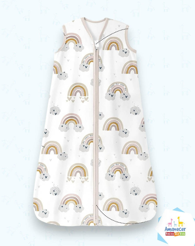 Saco de Dormir Arcoiris Blanco
