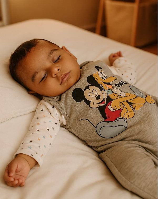 Set 2-piezas Overall Mickey Mouse